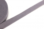 Preview: Gurtband Baumwolle 25mm grau (1 m)